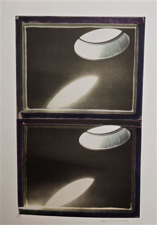 MAURIZIO GALIMBERTI, 50 x 70 cm, titolo Neue Wache Interior Light 8, Pigmenti...