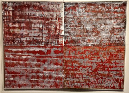 PAOLO MASI, 100 x 140 x 2 cm, tecnico mista su Cartoni sovrapposti anno 2015,...