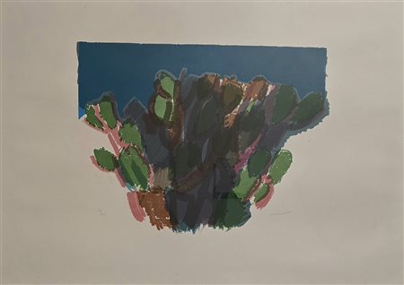 ENNIO MORLOTTI, 50 x 70 cm, litografia su carta, ed. 33/100 , firmato in...