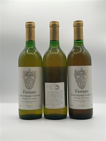  
Malvasia Di Candia Fiorano White Boncompagni Ludovisi 1986 3 Bot 
 