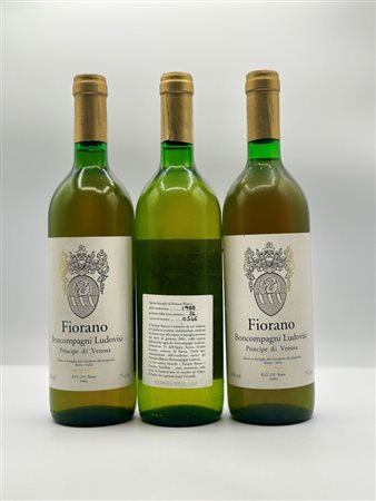  Malvasia Di Candia Fiorano White Boncompagni Ludovisi 1988 3 Bot 
 