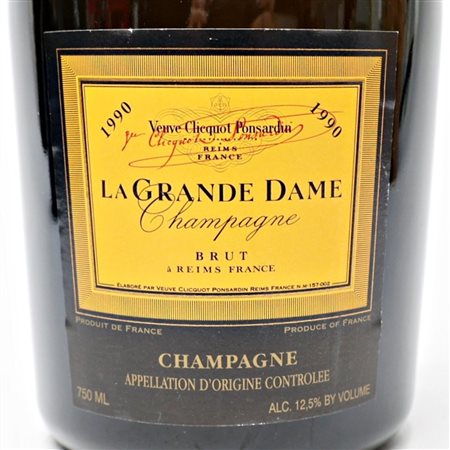  
La Grande Dame Veuve Clicquot 1990 1 Bot 
 