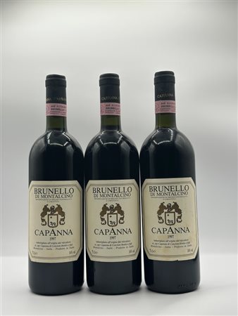  
Brunello di Montalcino  Capanna 1997 6 Bot 
 