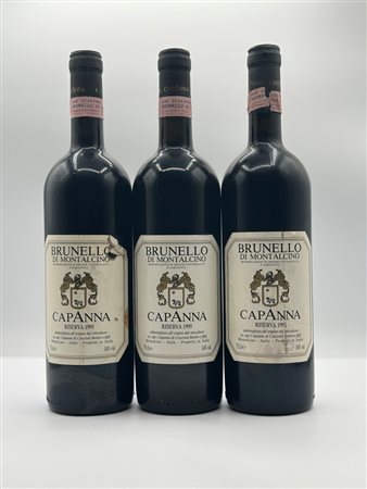  
Brunello di Montalcino Riserva  Capanna 1995 6 Bot 
 