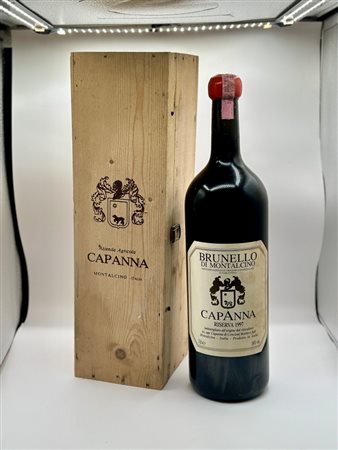  
Brunello di Montalcino Riserva  Capanna 1997 1 D-Magnum 
 