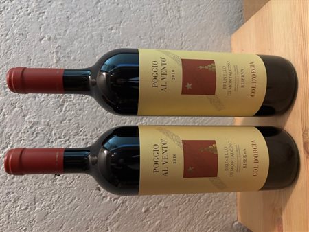  
Brunello di Montalcino Riserva Poggio al Vento Col d'Orcia 2010 2 Bot 
 