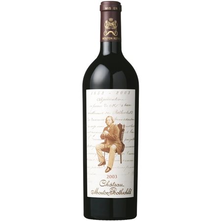  
Château Mouton Rothschild 2003 3 Bot 
 