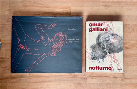 OMAR GALLIANI - Lotto unico di 2 cataloghi