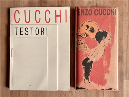 ENZO CUCCHI - Lotto unico di 2 cataloghi
