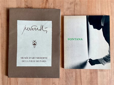 LUCIO FONTANA E CESARE PEVERELLI - Lotto unico di 2 cataloghi