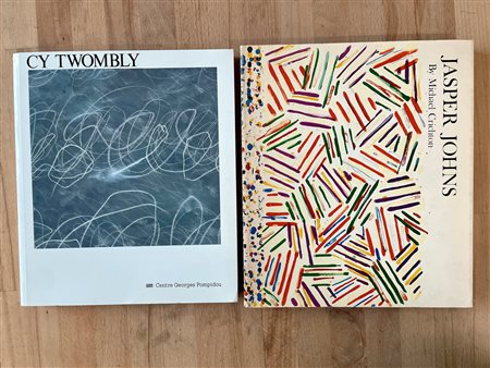 CY TWOMBLY E JASPER JOHNS - Lotto unico di 2 cataloghi