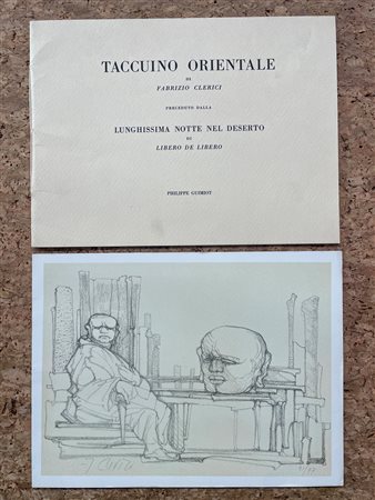 EDIZIONI D'ARTE (FABRIZIO CLERICI) - Taccuino orientale di Fabrizio Clerici, anni 50