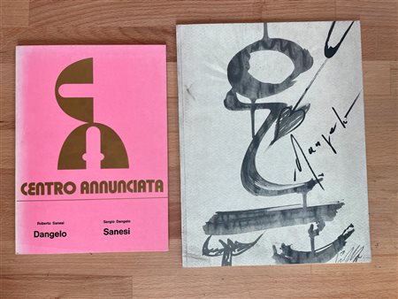 SERGIO DANGELO - Lotto unico di 2 cataloghi