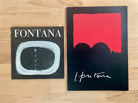 LUCIO FONTANA - Lotto unico di 2 cataloghi