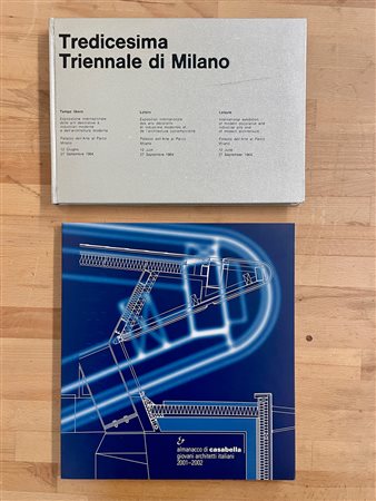 ARCHITETTURA E DESIGN - Lotto unico di 2 cataloghi