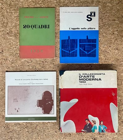 ARTE DEL DOPOGUERRA - Lotto unico di 4 cataloghi