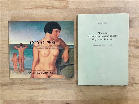 MARIO RADICE E ARTE DEL XX SECOLO - Lotto unico di 2 cataloghi