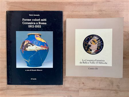 CERAMICA - Lotto unico di 2 cataloghi