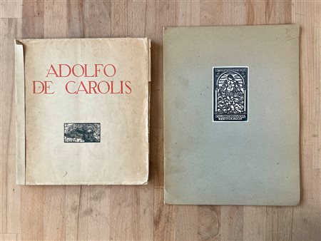 ADOLFO DE CAROLIS E BENVENUTO DISERTORI - Lotto unico di 2 cataloghi
