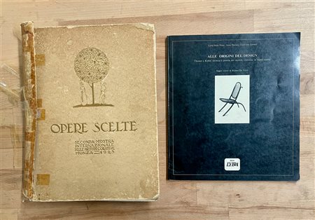 DESIGN E ARTI DECORATIVE - Lotto unico di 2 cataloghi