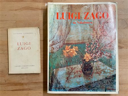 LUIGI ZAGO - Lotto unico di 2 cataloghi
