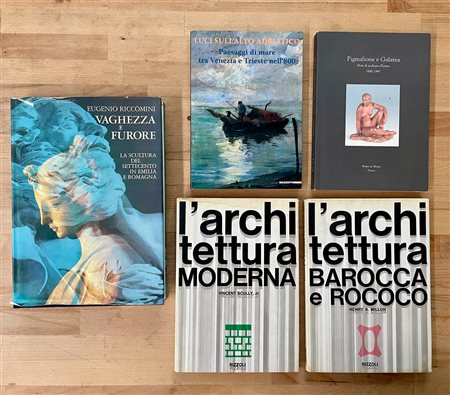 L'ARTE NEI SECOLI - Lotto unico di 5 cataloghi