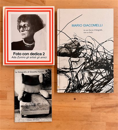 ARTE E FOTOGRAFIA - Lotto unico di 3 cataloghi