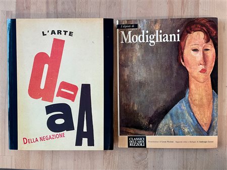 ARTE DADA E AMEDEO MODIGLIANI - Lotto unico di 2 cataloghi