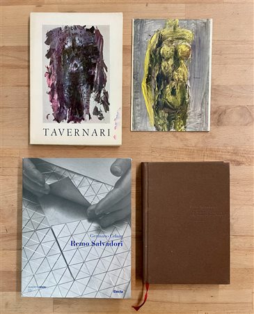 REMO SALVADORI E VITTORIO TAVERNARI - Lotto unico di 4 cataloghi