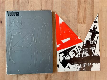 CATALOGHI AUTOGRAFATI E CON OPERE ALL'INTERNO (EMILIO VEDOVA) - Vedova - Grafica e Didattica, 1975