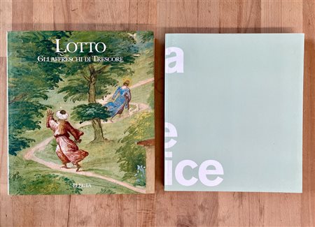 LORENZO LOTTO E ANTONIO CANOVA - Lotto unico di 2 cataloghi