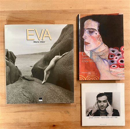 GIORGIO COLOMBO E MARIO VIDOR - Lotto unico di 3 cataloghi