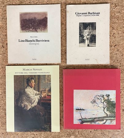 PITTORI FIGURATIVI ITALIANI - Lotto unico di 4 cataloghi
