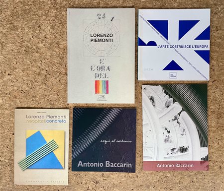 ASTRATTISMO GEOMETRICO - Lotto unico di 5 cataloghi