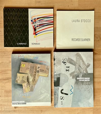 ARTE CONTEMPORANEA ITALIANA - Lotto unico di 4 cataloghi