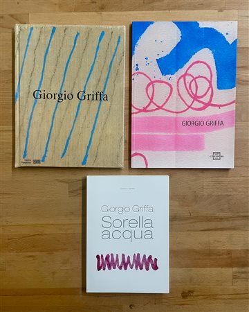 GIORGIO GRIFFA - Lotto unico di 3 cataloghi: