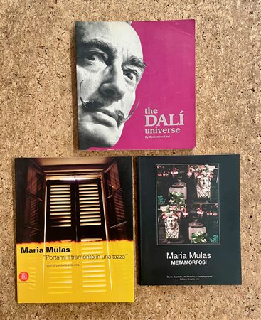 SALVADOR DALÌ E MARIA MULAS - Lotto unico di 3 cataloghi