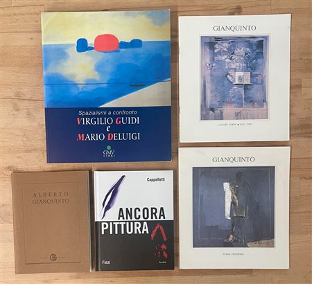 ARTE ITALIANA DEL DOPOGUERRA - Lotto unico di 5 cataloghi