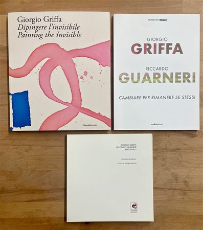 GIORGIO GRIFFA - Lotto unico di 3 cataloghi