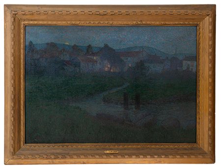 Giuseppe Camona - "Raccoglimento ( esposto alla Biennale di Venezia del 1914 )"