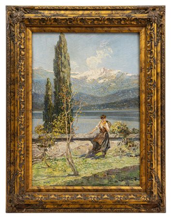 Bruto Mazzolani - "In riva al lago"