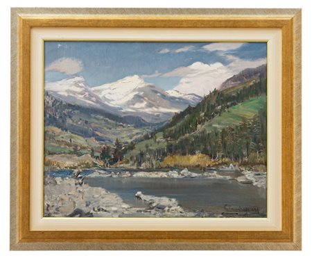 Ottorino Campagnari - "Torrente in val Chisone"