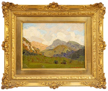 Oreste Albertini - "Paesaggio Montano"