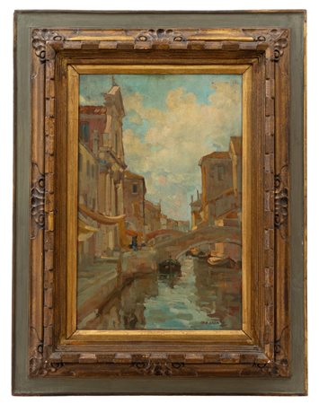 Achille Bozzato - "Canale Chioggiotto"