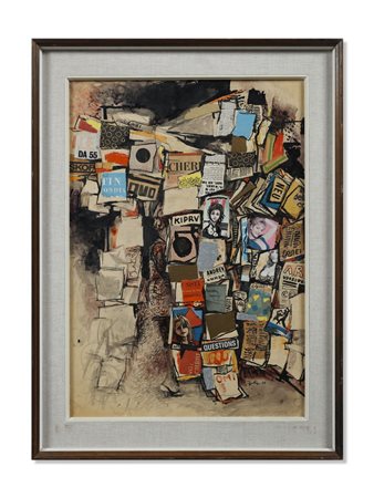 GUTTUSO RENATO (1912 - 1987) - SENZA TITOLO (EDICOLA).