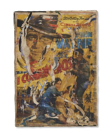 ROTELLA MIMMO (1918 - 2006) - I COMANCEROS (1965-90).