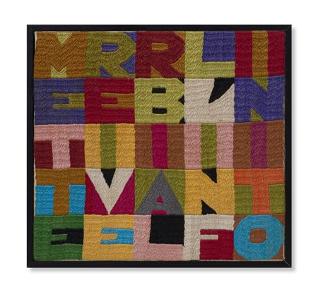 BOETTI ALIGHIERO (1940 - 1994) - METTERE I VERBI ALL'INFINITO.