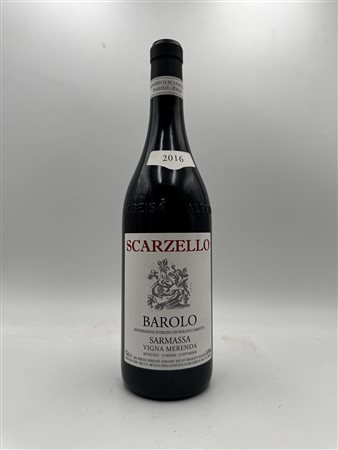  
Scarzello Barolo Sarmassa Vigna Merenda 2016 2016
Barolo DOCG 75 cl