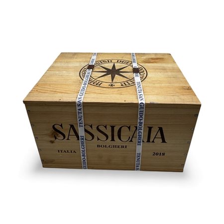 Tenuta San Guido  
Tenuta San Guido Bolgheri Sassicaia 2018 OWC Sigillata 2018
Toscana IGT 75 cl