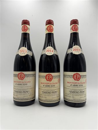  
Verticale Emidio Pepe Montepulciano d'Abruzzo 2013 2014 2015 2013
 75 cl